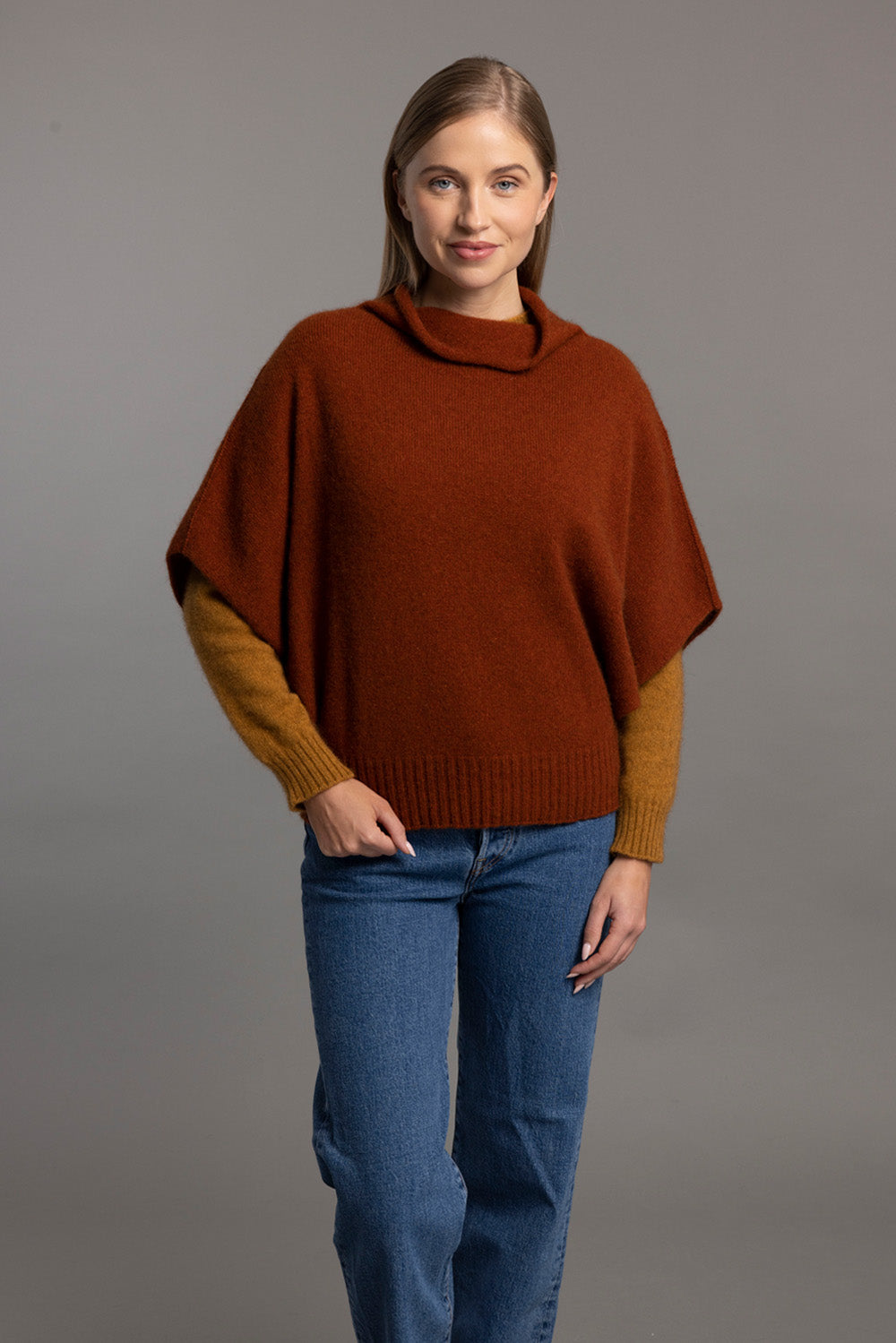 Shrug Sweater Spice S-M
