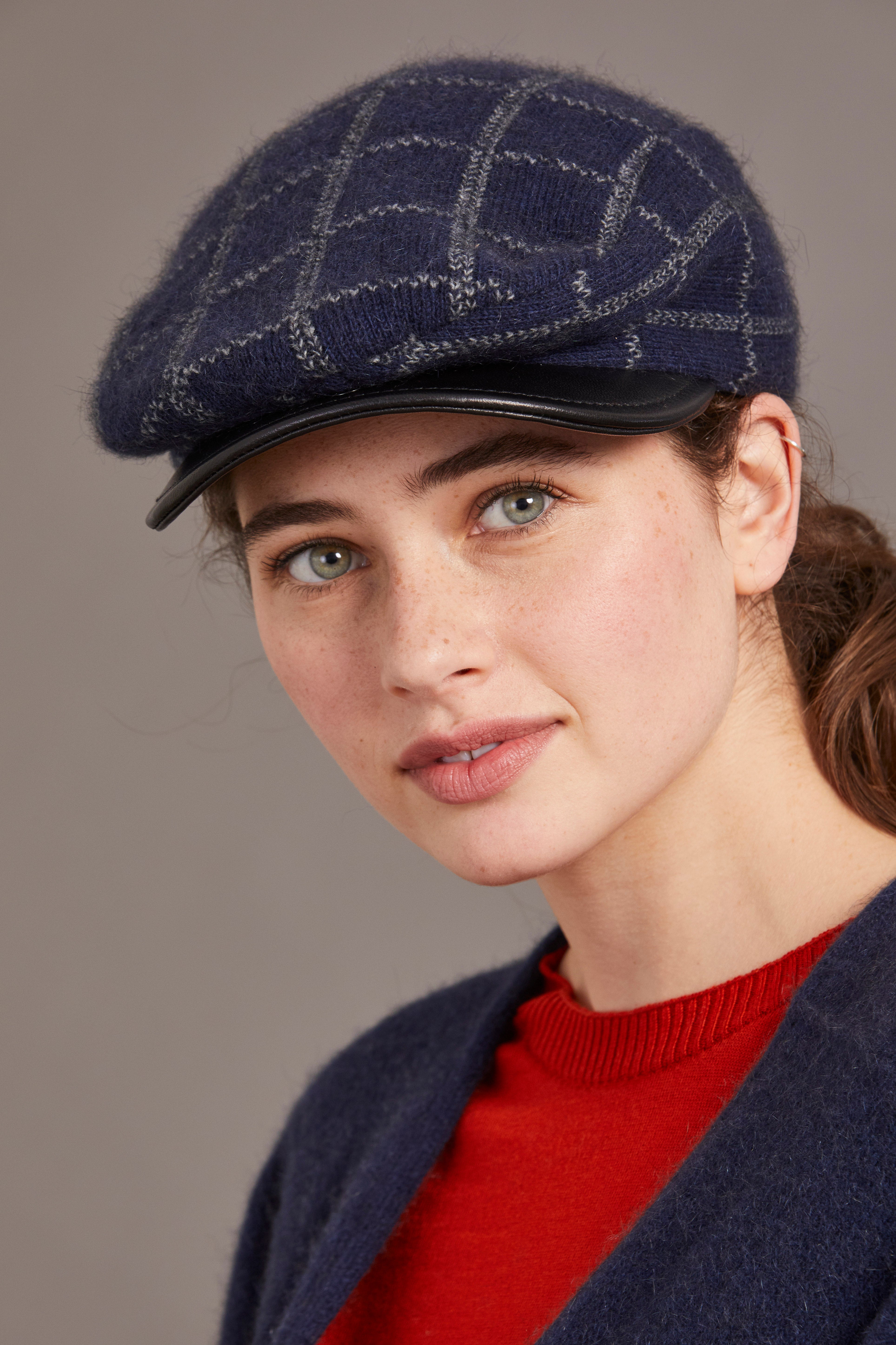 Check Pattern Cheesecutter Hat – Kiwi Country