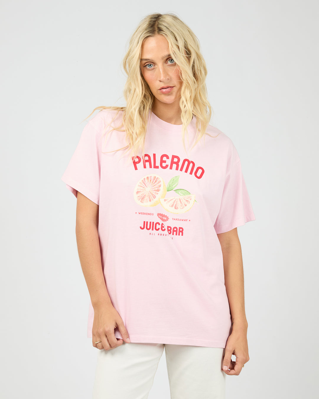 All About Eve | Palermo Relaxed Tee - Pink