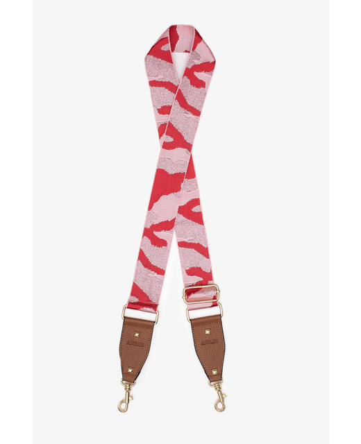Bag Strap Camo Pink & Red
