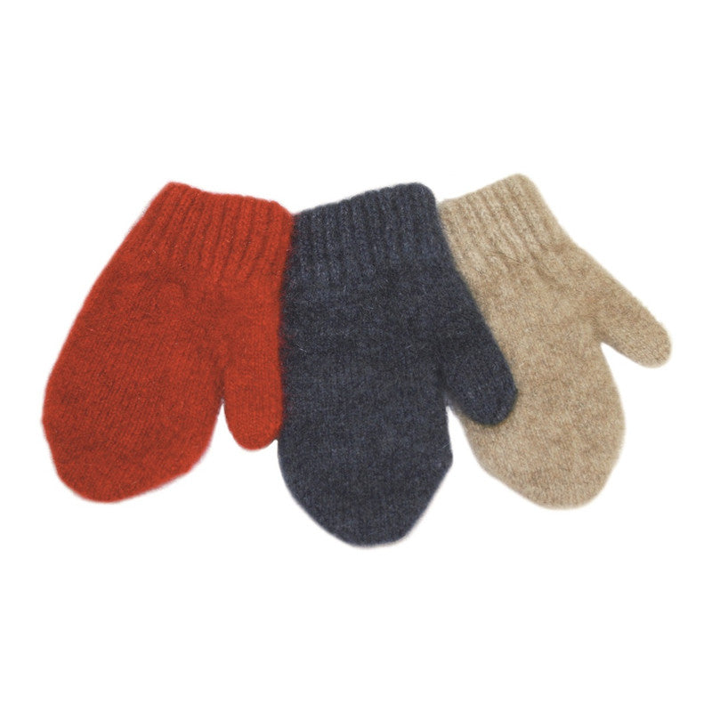 Childs Possum Merino Mittens