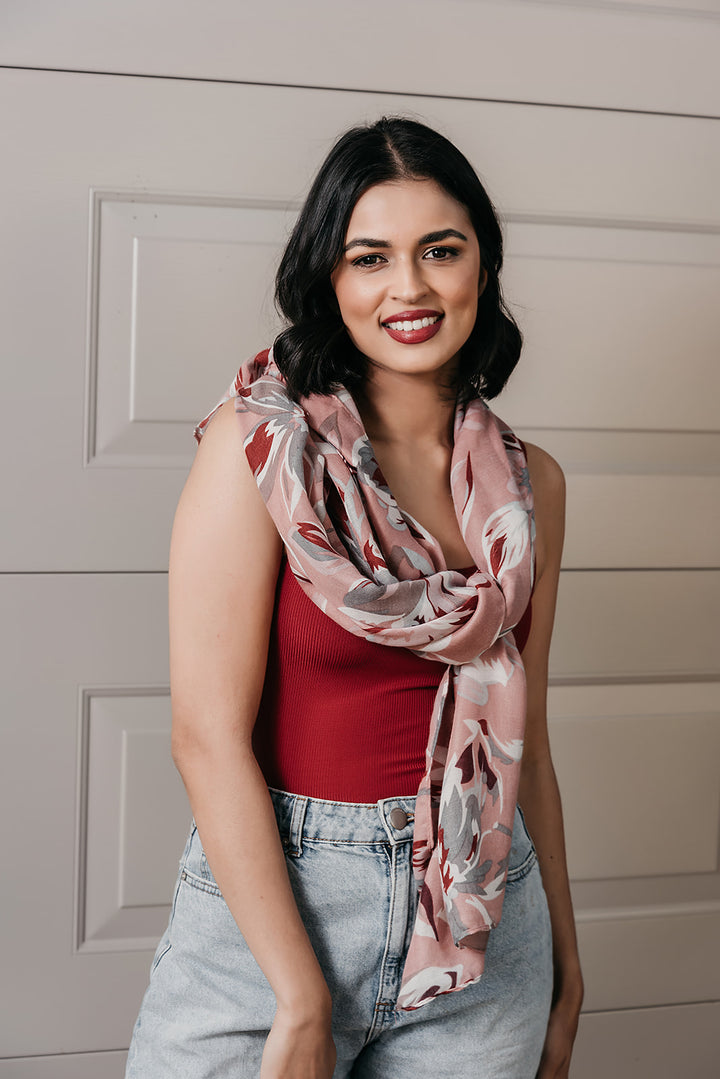 Eumundi Scarf Pink