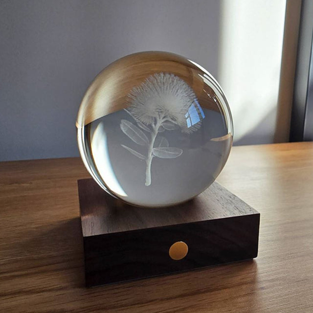 Pohutukawa 3D Laser Engraved Light