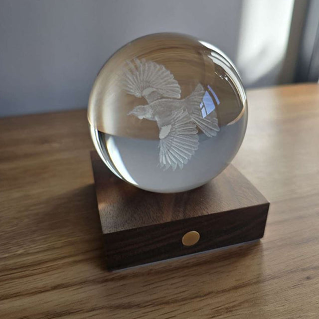 Tui 3D Laser Engraved Light
