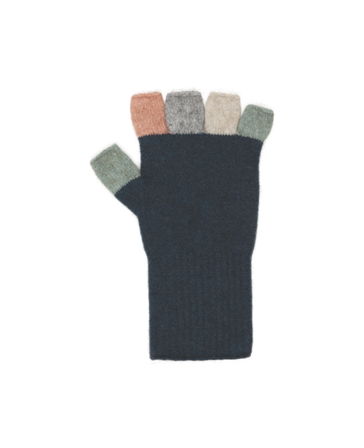 Possum Merino Multi Fingerless Gloves