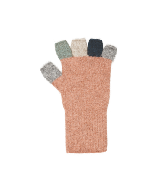 Possum Merino Multi Fingerless Gloves