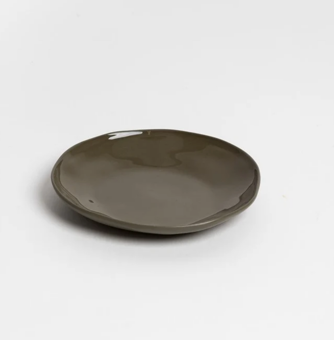 Haan Round Dish Olive Green