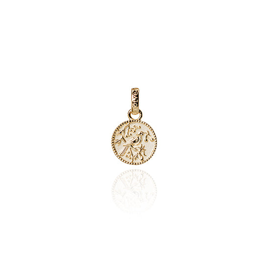 Charm Tui Coin Dangle (Admired) - Gold