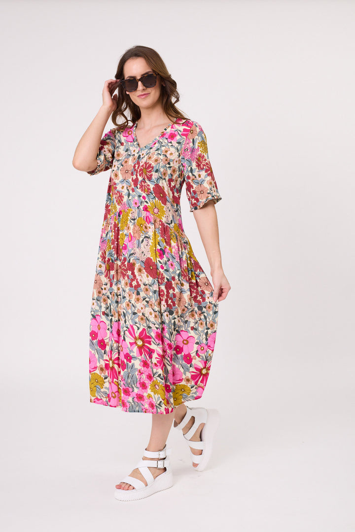 Lemon Tree | Marissa Dress - Garden Print