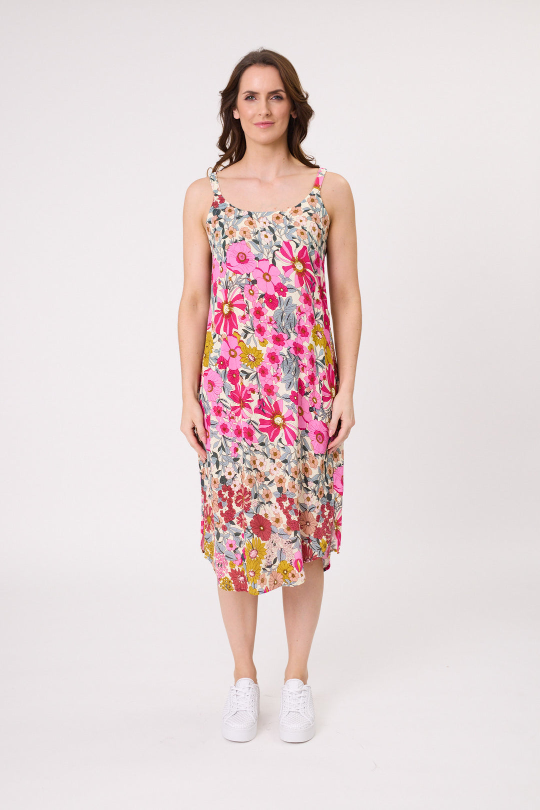 Maddie Dress - Garden Print