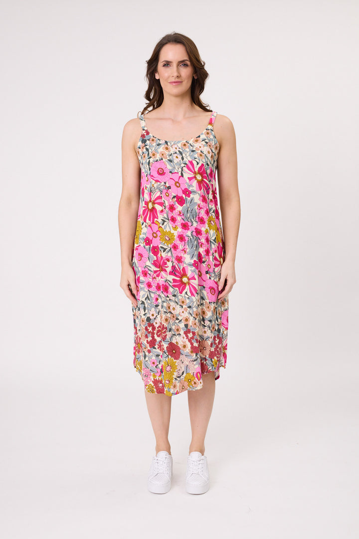 Maddie Dress - Garden Print
