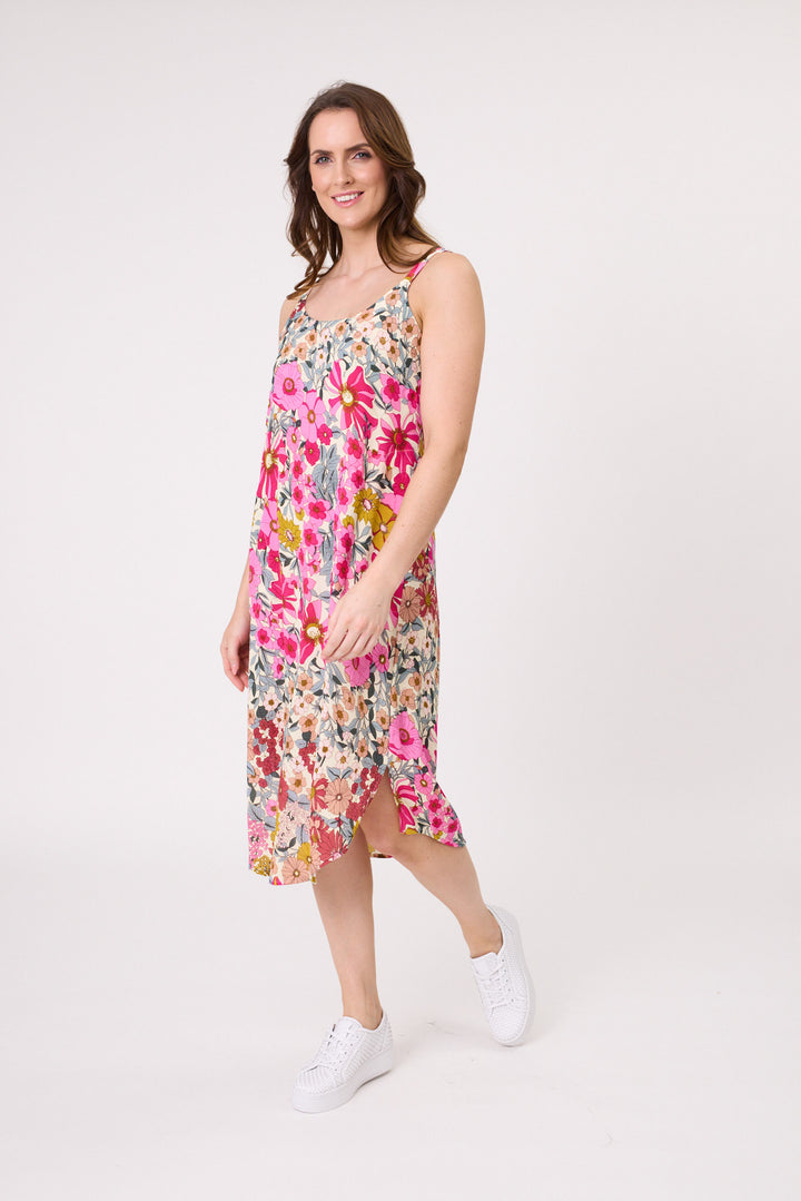 Maddie Dress - Garden Print