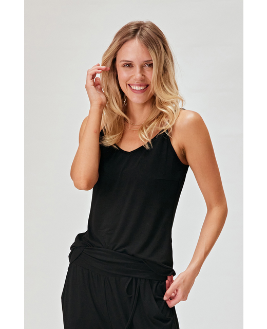 Essential Singlet - Black