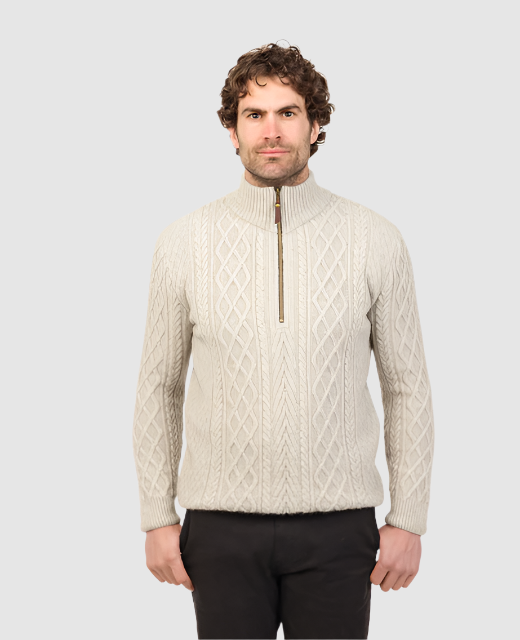 Arran Half Zip Sweater