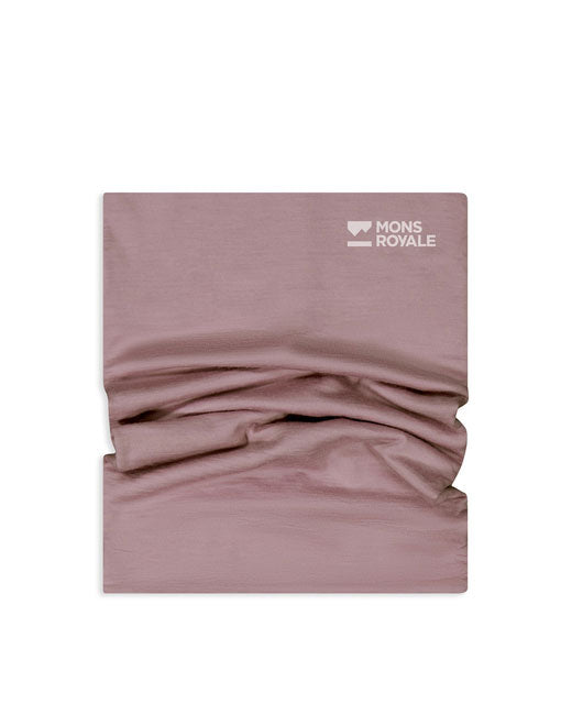Double Up Neckwarmer - Mauve Haze