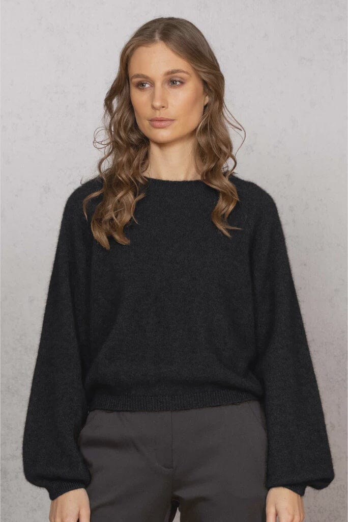 Bellow Sleeve Top
