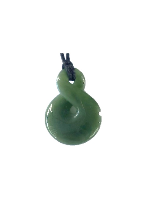 Pendant NZ Jade Twist 32mm