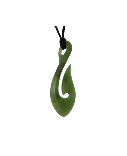 Pendant NZ Jade Tall Hook - 50mm