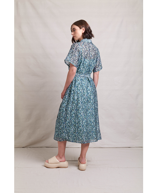 Bow River Wrap Dress