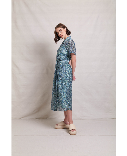 Bow River Wrap Dress