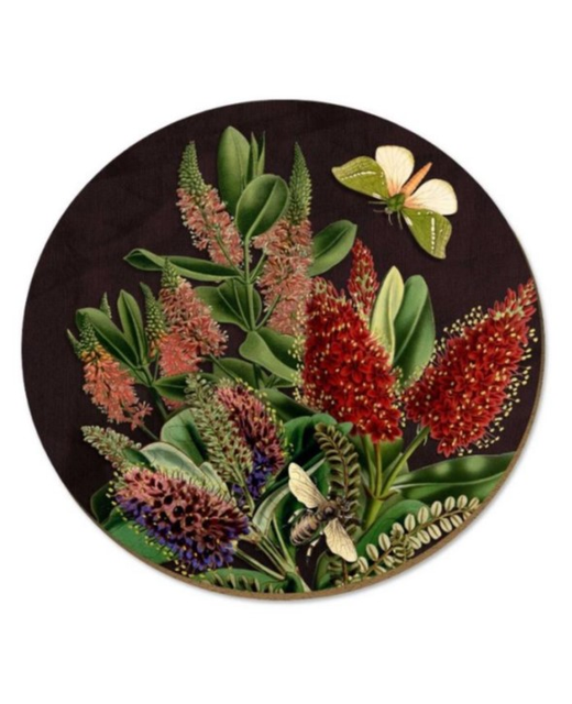 Placemat Hebe Flower & Moth