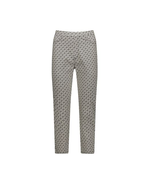 Printed Lightweight Slim Leg Pant