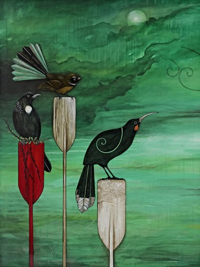 Nightwatchers in Black Frame