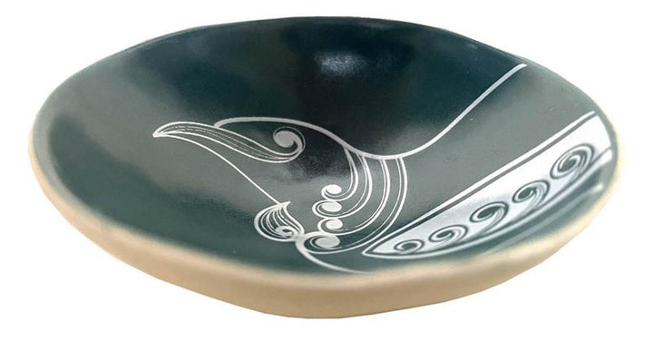 Bowl 7cm Tui White on Teal