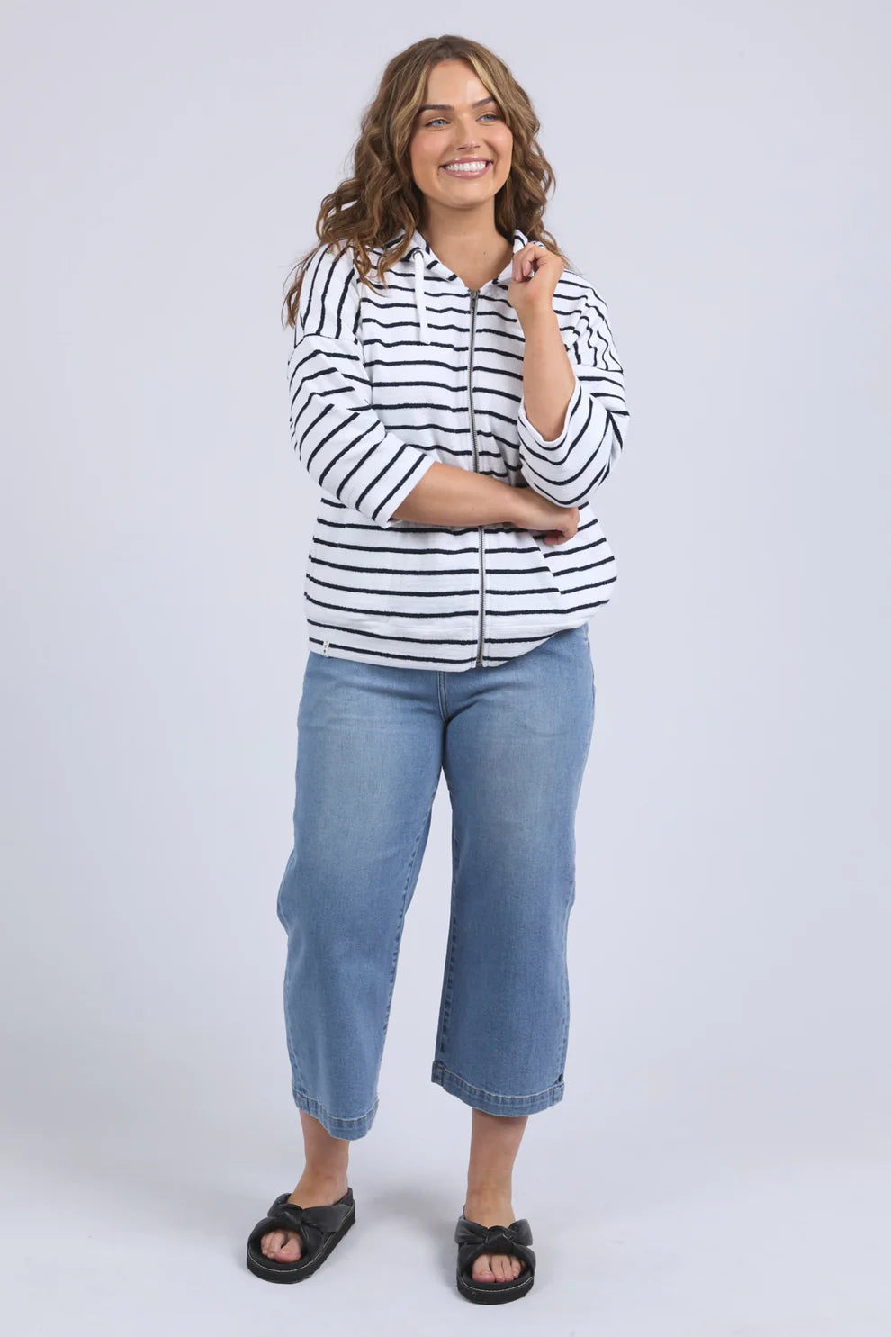 Elm | Beachy Hoodie Stripe