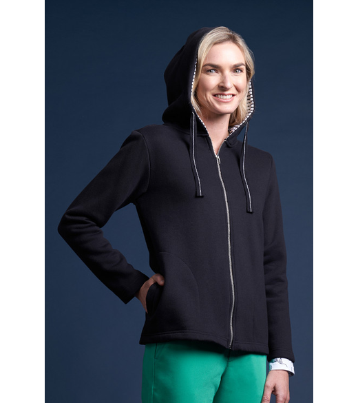 Charlie Jane | Cardrona Zip Sweat - Blue