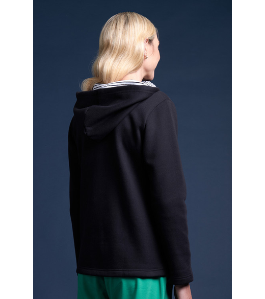 Charlie Jane | Cardrona Zip Sweat - Blue