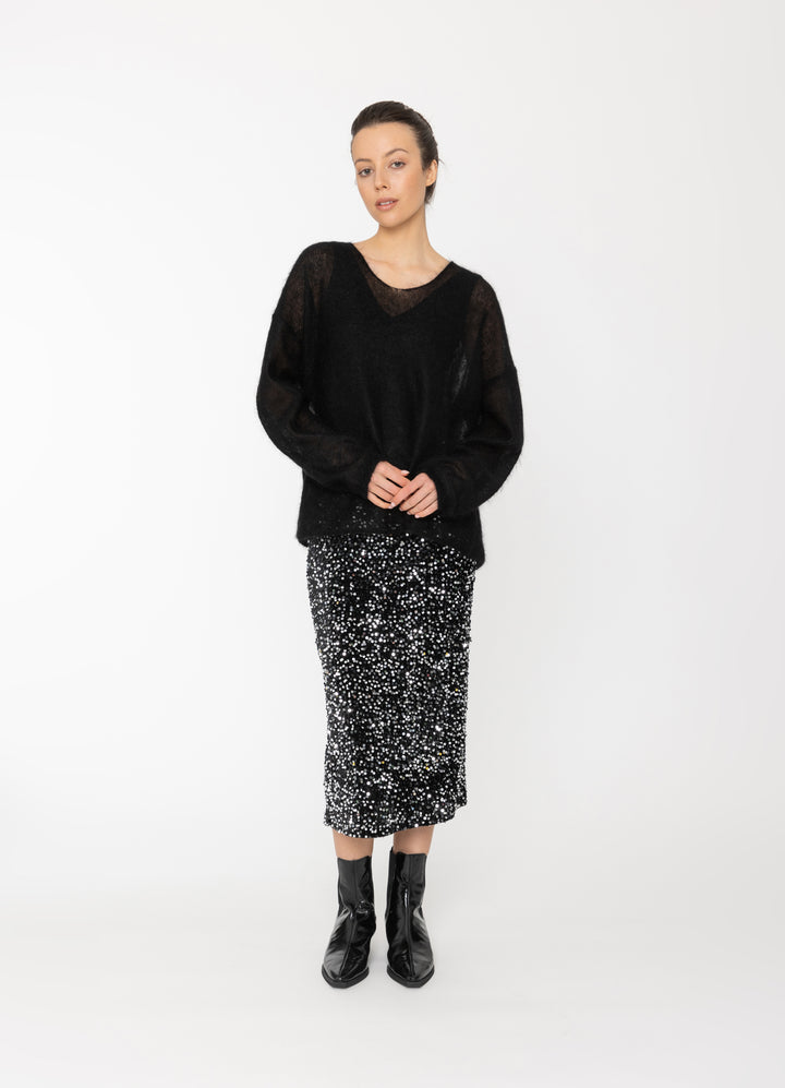 Blacklist | Emilia Knit Top - Black