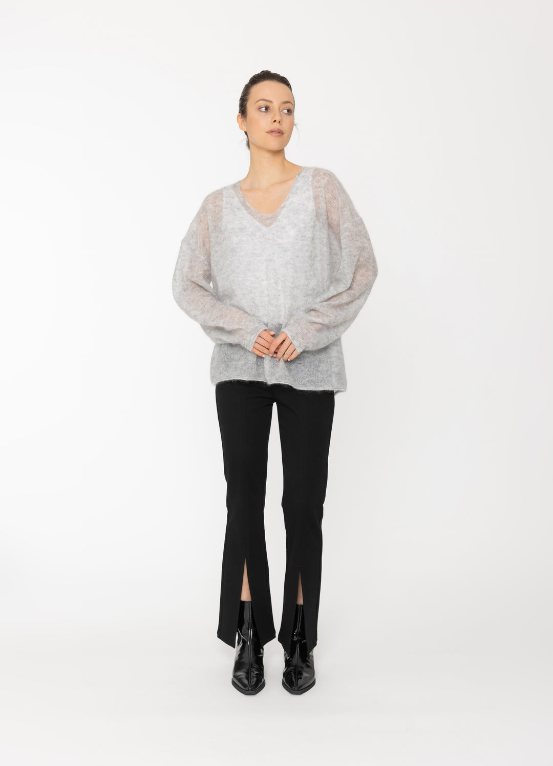 Blacklist | Emilia Knit Top - Grey