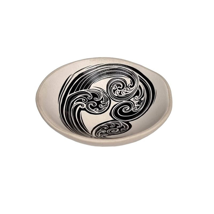 Bowl 7cm Ponga Black and White