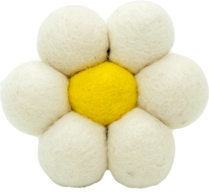 Daisy Poms - White