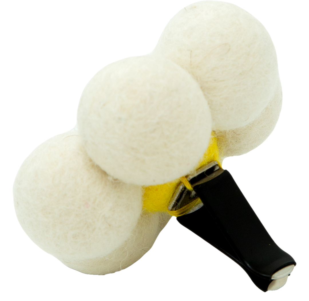Daisy Poms - White