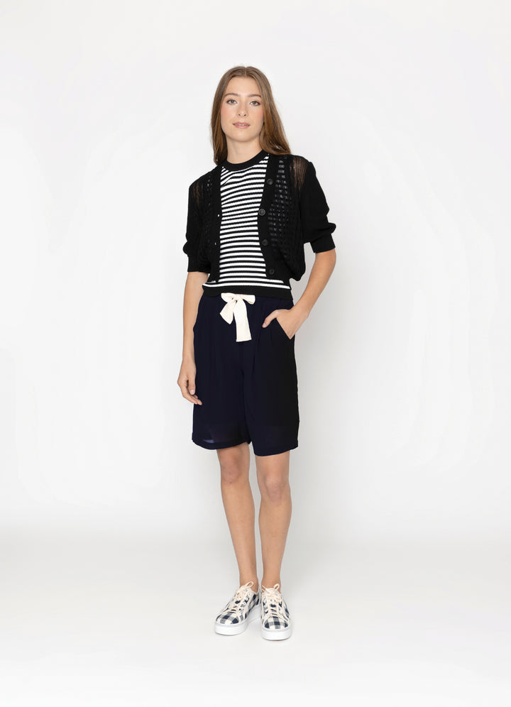 Two by Two | Myka Cardigan - Black