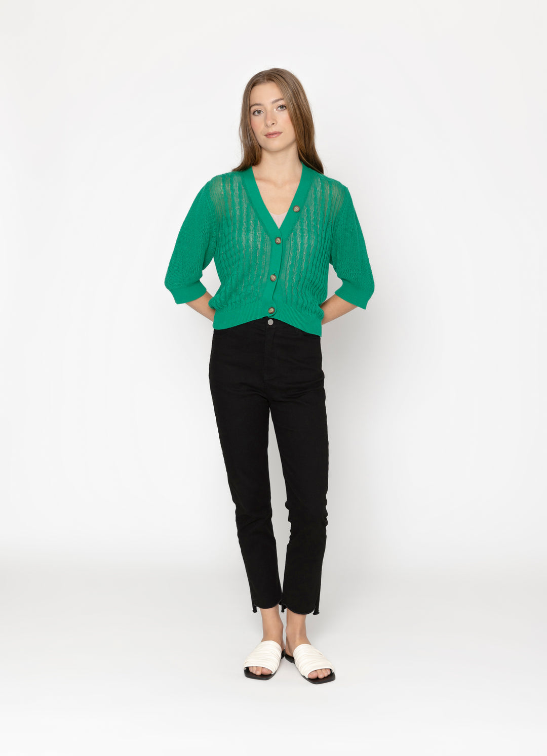 Two by Two | Myka Cardigan - Green