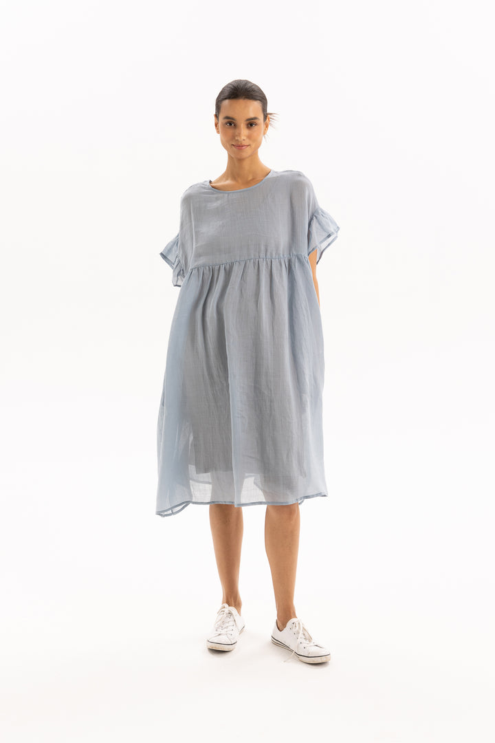 Reina Dress - Sky