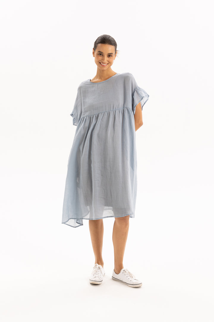 Reina Dress - Sky