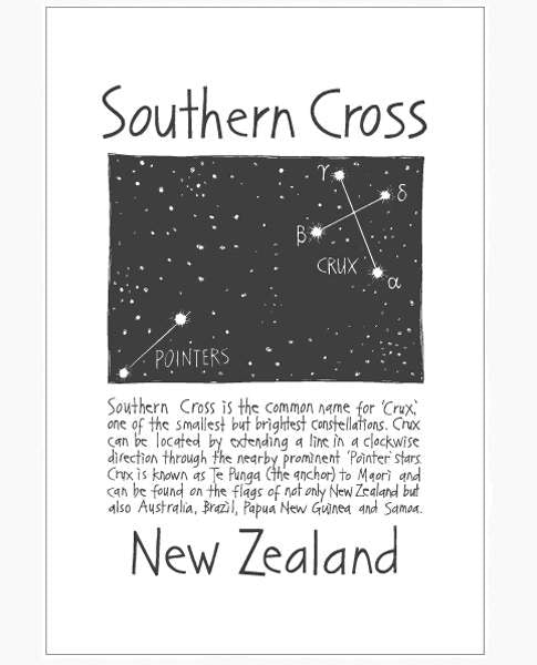 Southern Cross Tea Towel