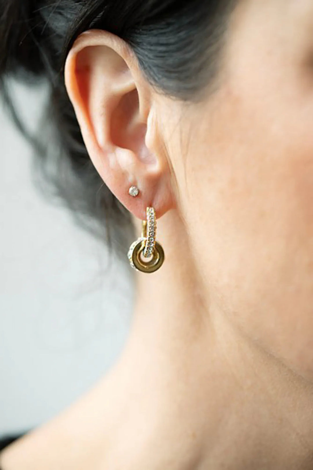 Enchanted Hoop Earring