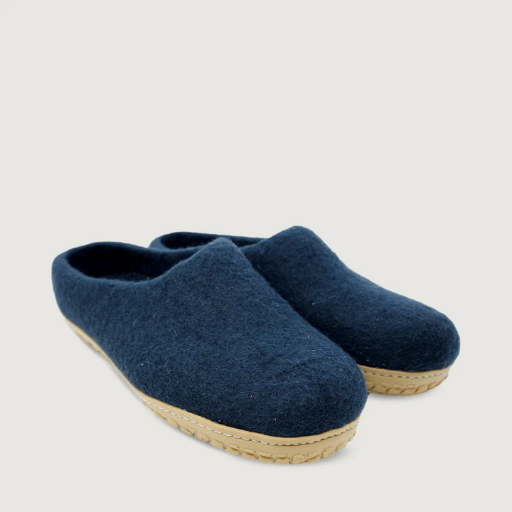 Toesties Hard Sole in Navy