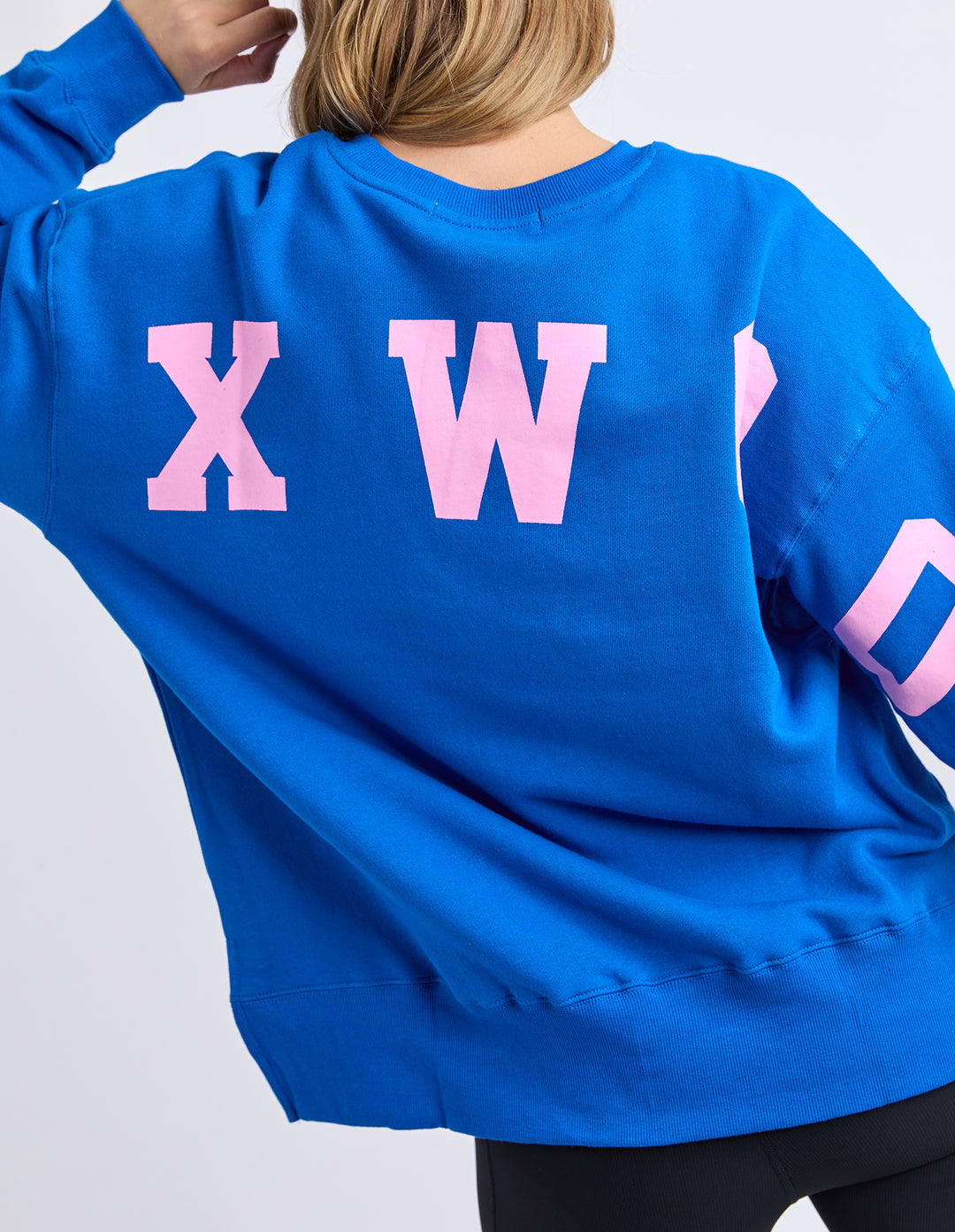 Foxwood | Interval Crew - Cobalt/Neon Pink