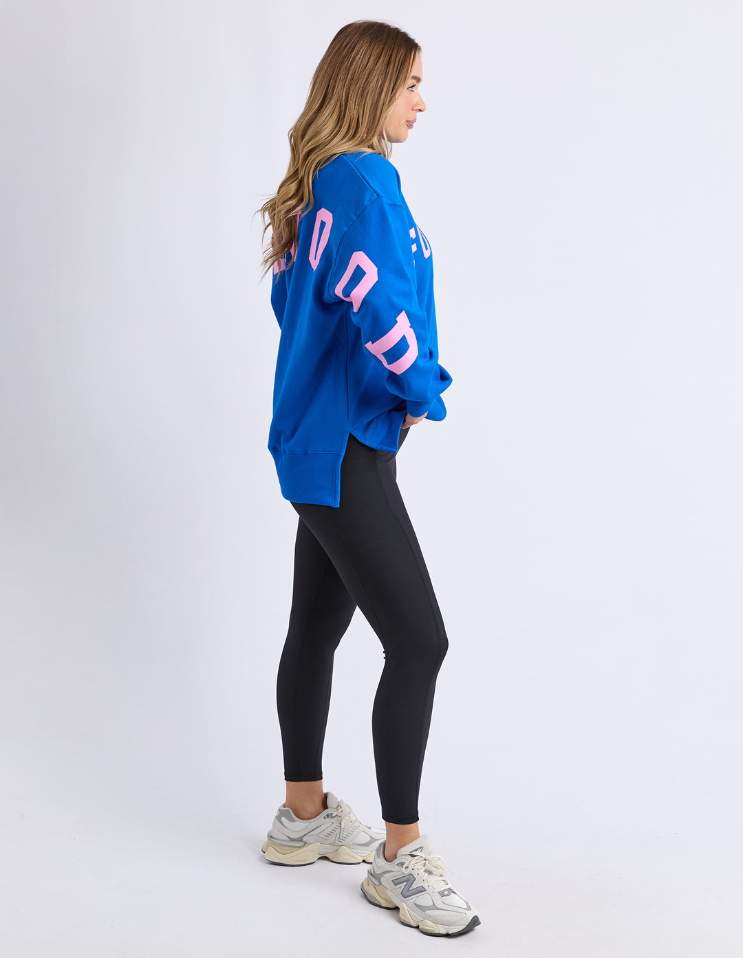 Foxwood | Interval Crew - Cobalt/Neon Pink