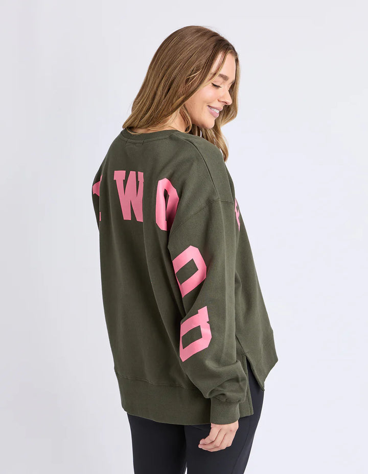 Foxwood | Interval Crew - Khaki / Coral