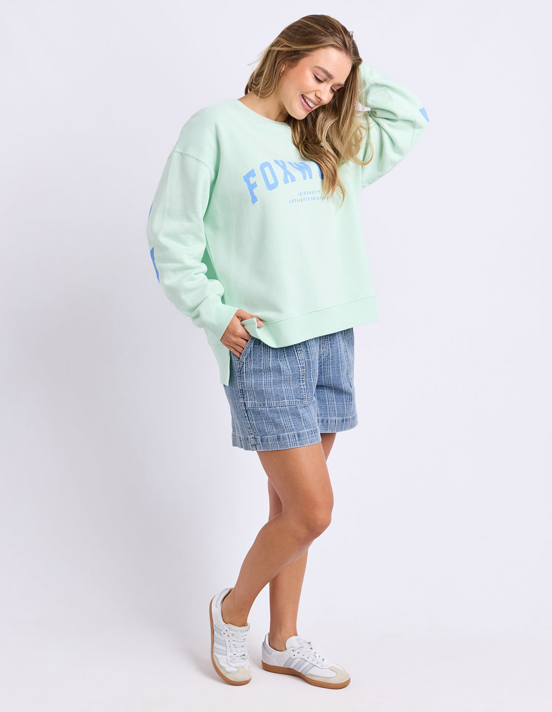 Foxwood | Interval Crew - Mint/Bluebell