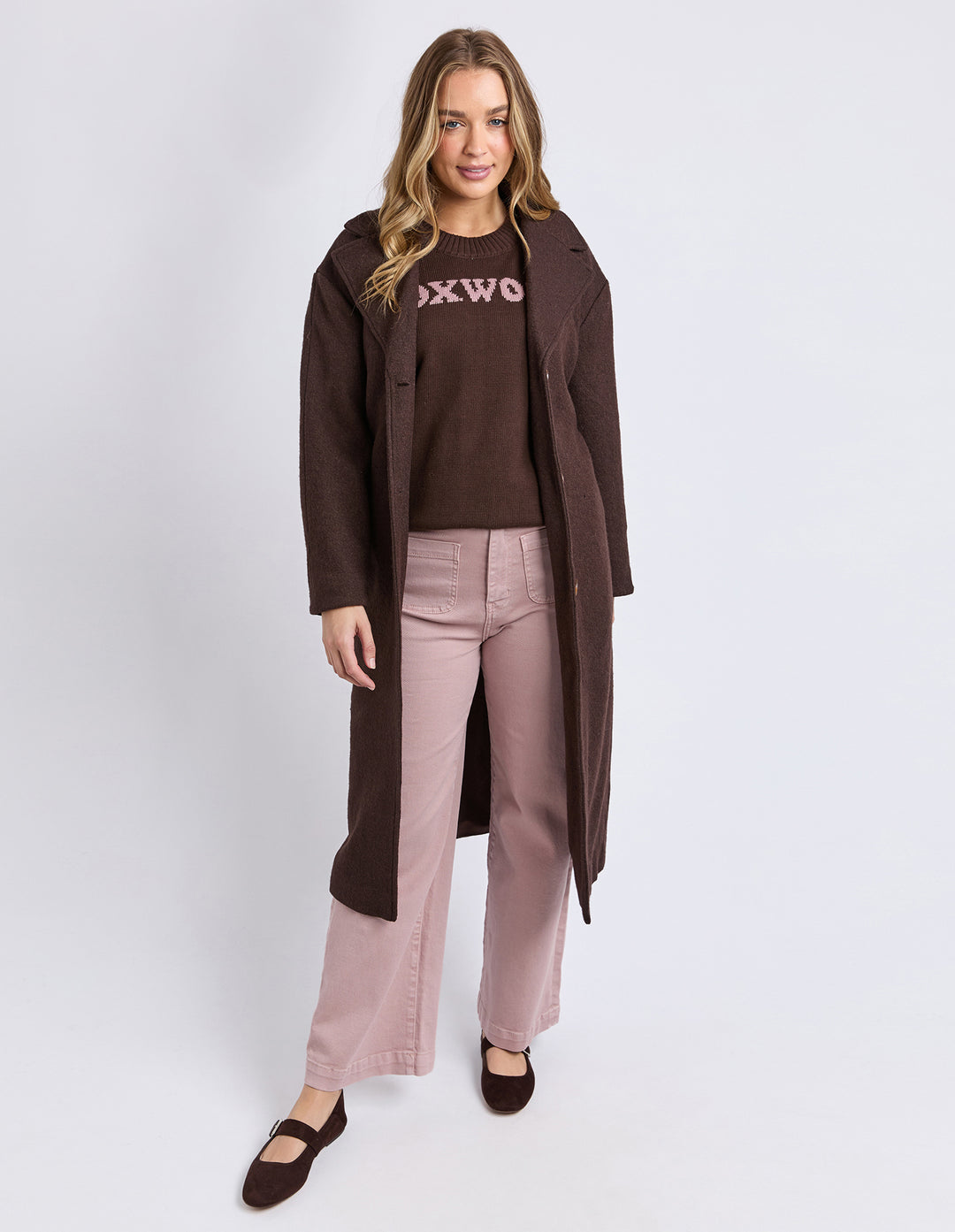 Foxwood | Whistler Coat - Coffee Bean