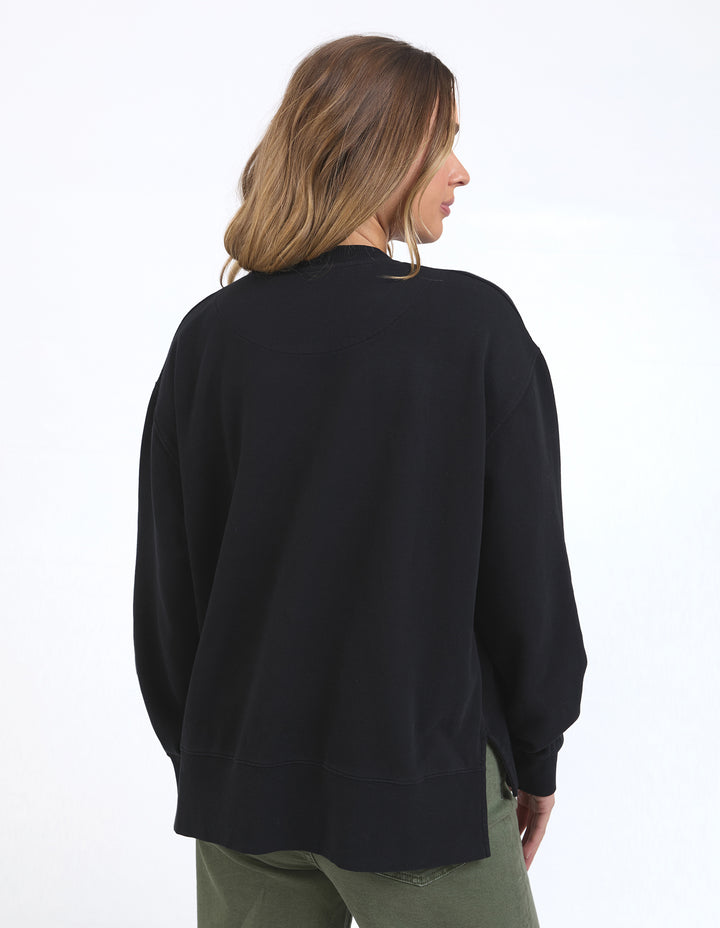Foxwood | Happiness Crew - Washed Black