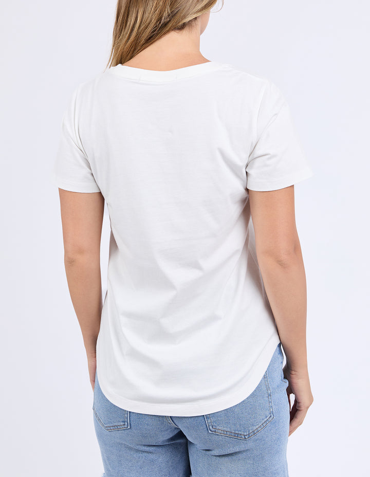 Foxwood | Limoncello Tee Vintage White